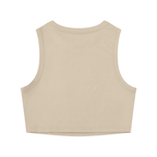 Futéon Women's Tight Crewneck Crop Tank Top