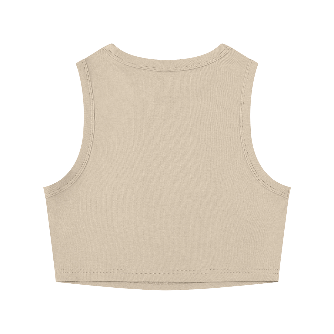 Futéon Women's Tight Crewneck Crop Tank Top