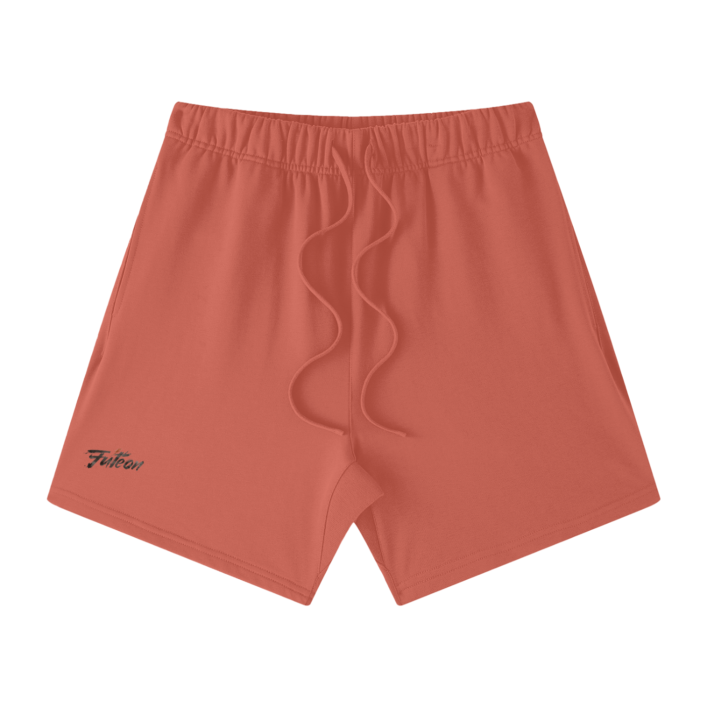 Futéon Unisex Earth Tone Loose Fit Cotton Shorts