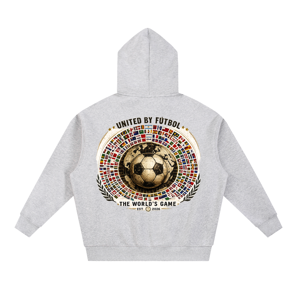 Futéon Essential Oversized Boxy Fit Fleece Hoodie
