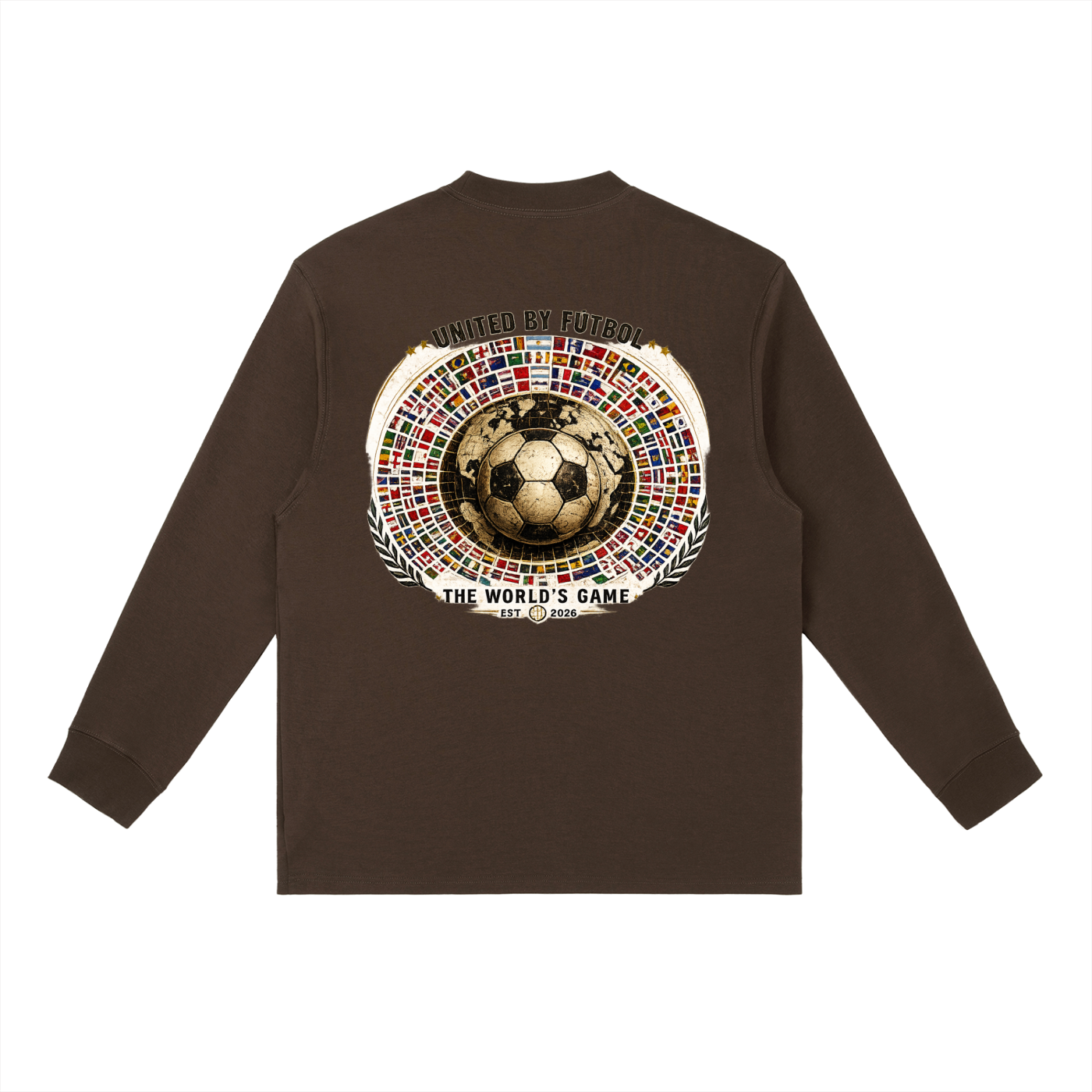 Futéon Essential Crewneck Long-Sleeve T-Shirt