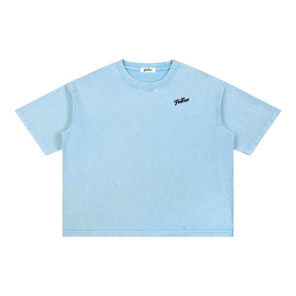 Futéon Mineral Wash Boxy Cotton T-Shirt