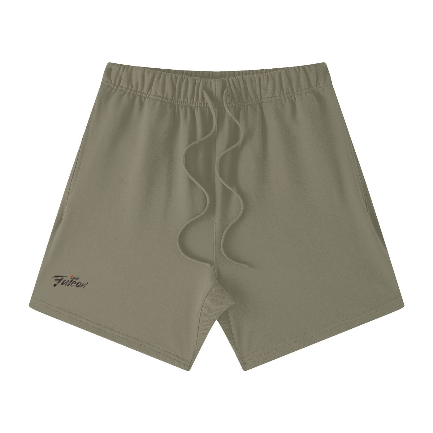 Futéon Unisex Earth Tone Loose Fit Cotton Shorts