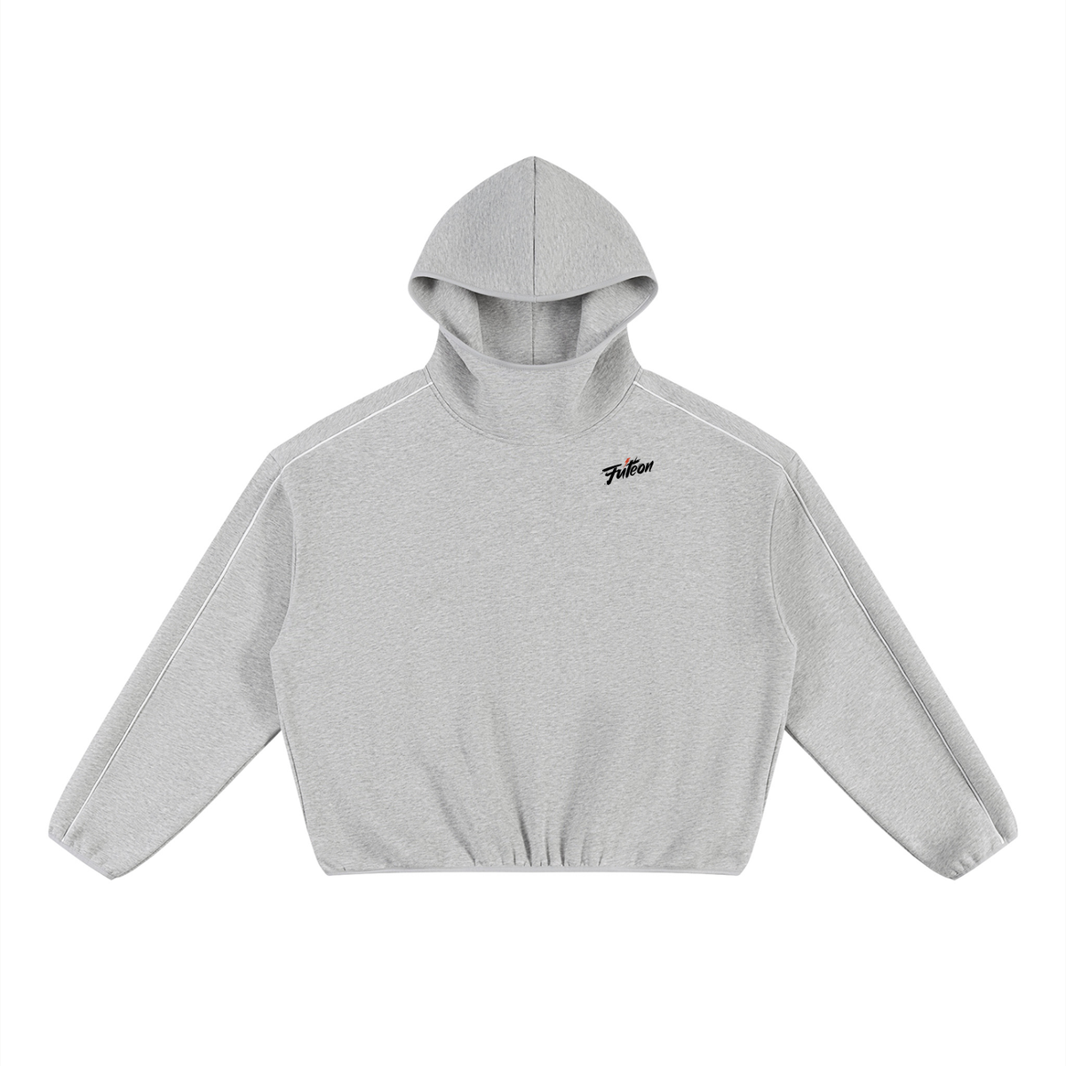 Futéon Boxy Piping Fleece Hoodie