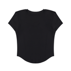 Futéon Women's Paneled Crop T-Shirt