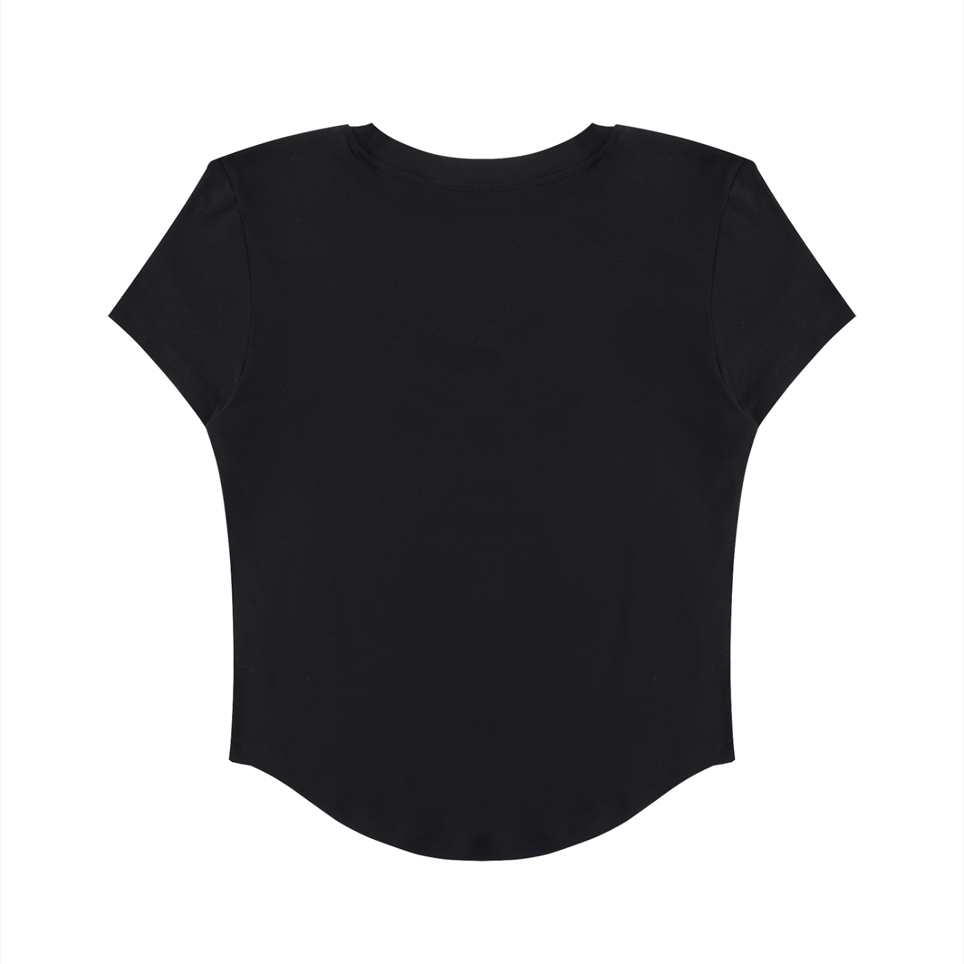 Futéon Women's Paneled Crop T-Shirt