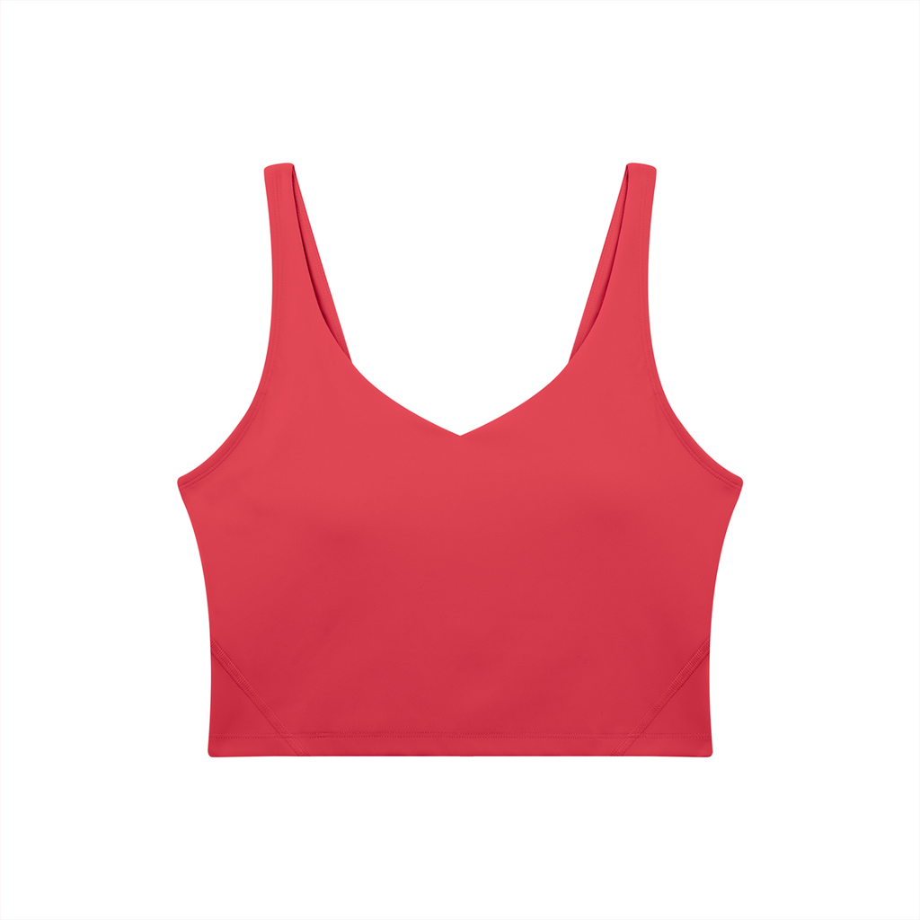 Futéon Women's V-Neck Yoga Sports Bra
