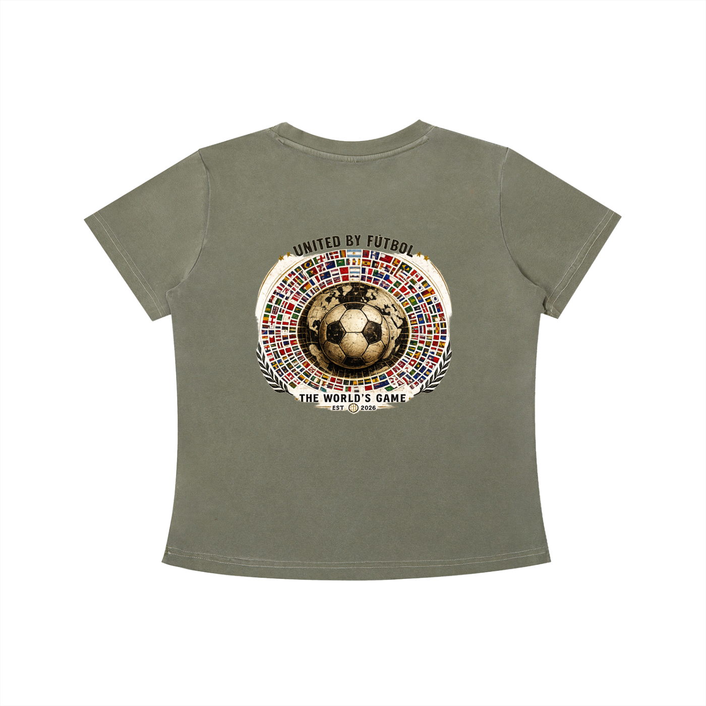 Futéon Vintage Wash Slim Fit T-shirt