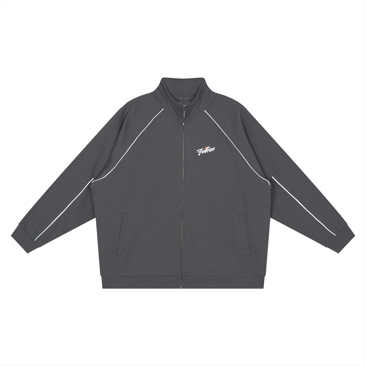 Futéon Reflection Striped Raglan Sleeve Jacket