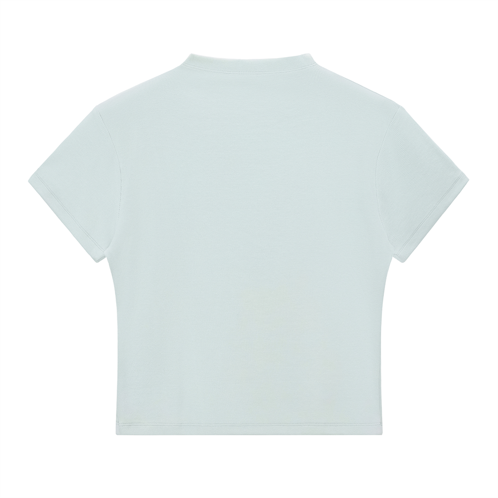 Futéon Essential Slim Fit Mock Neck T-Shirt