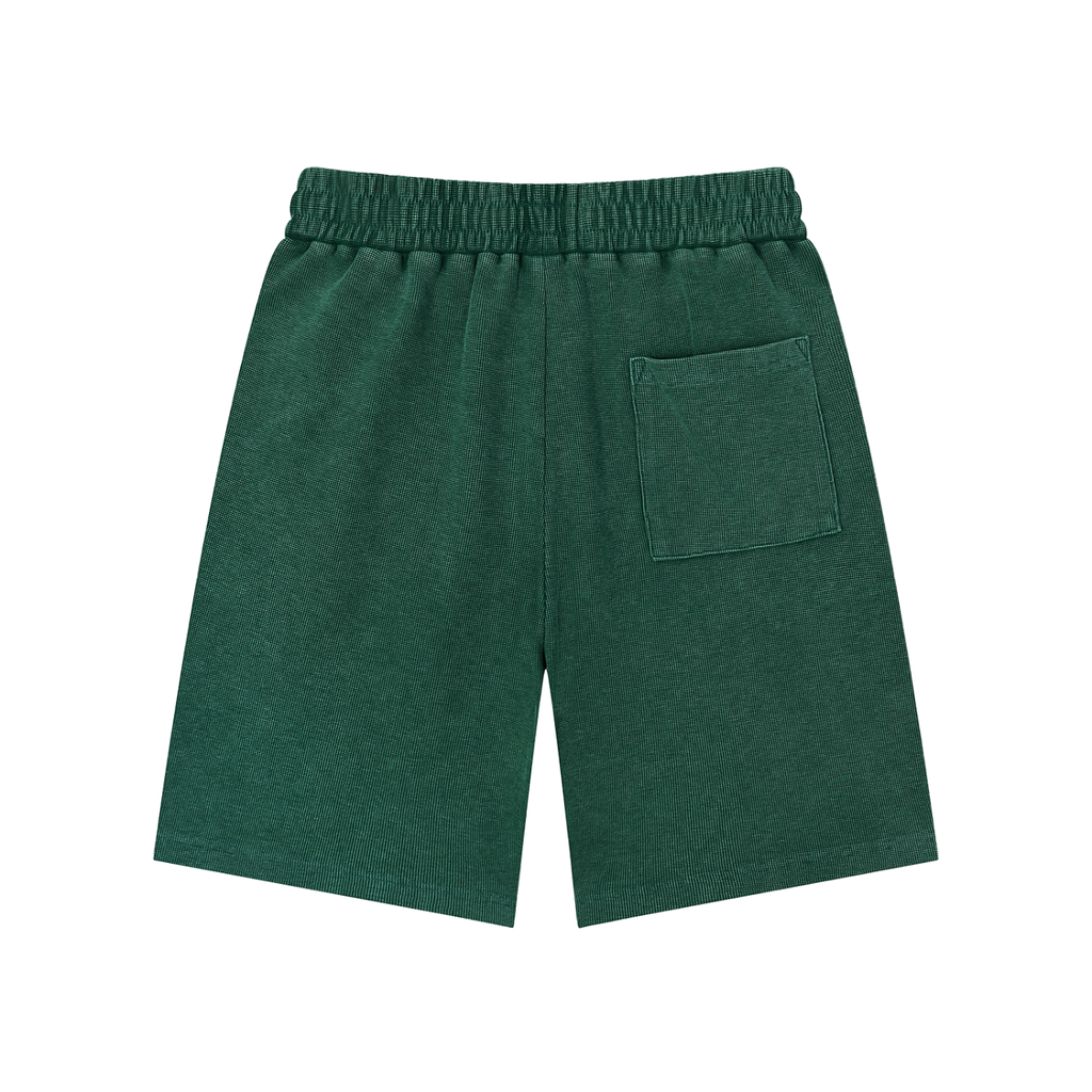 Futéon Mineral Wash Waffle Knit Shorts