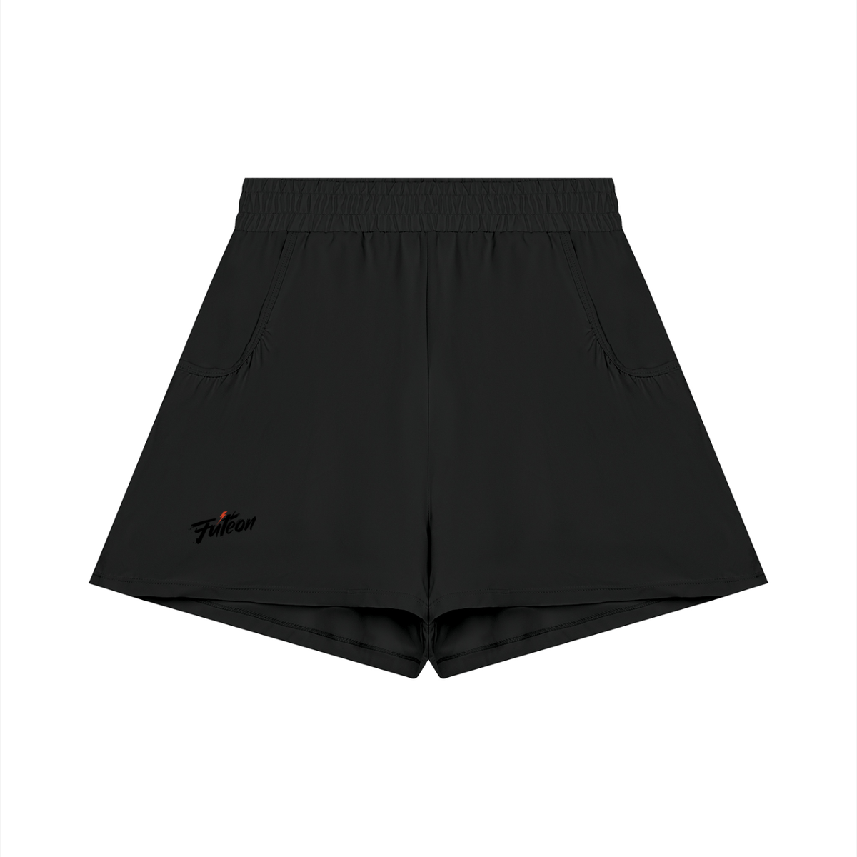 Futéon Women's Ruched Yoga Shorts
