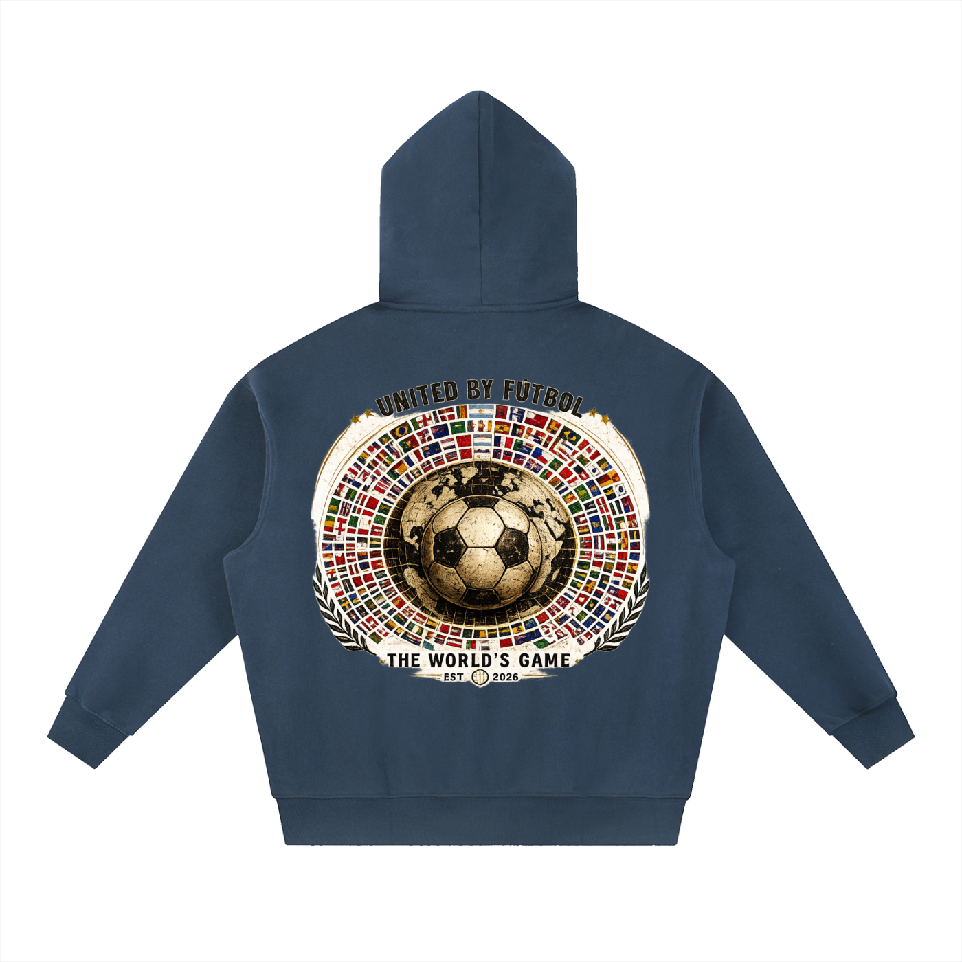 Futéon Essential Oversized Boxy Fit Fleece Hoodie