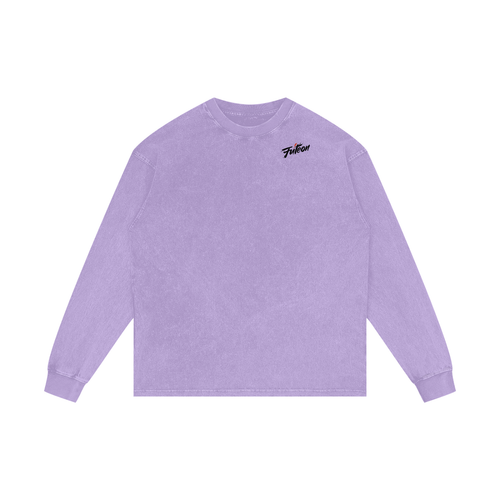 Futéon Acid Wash Oversize Long Sleeve