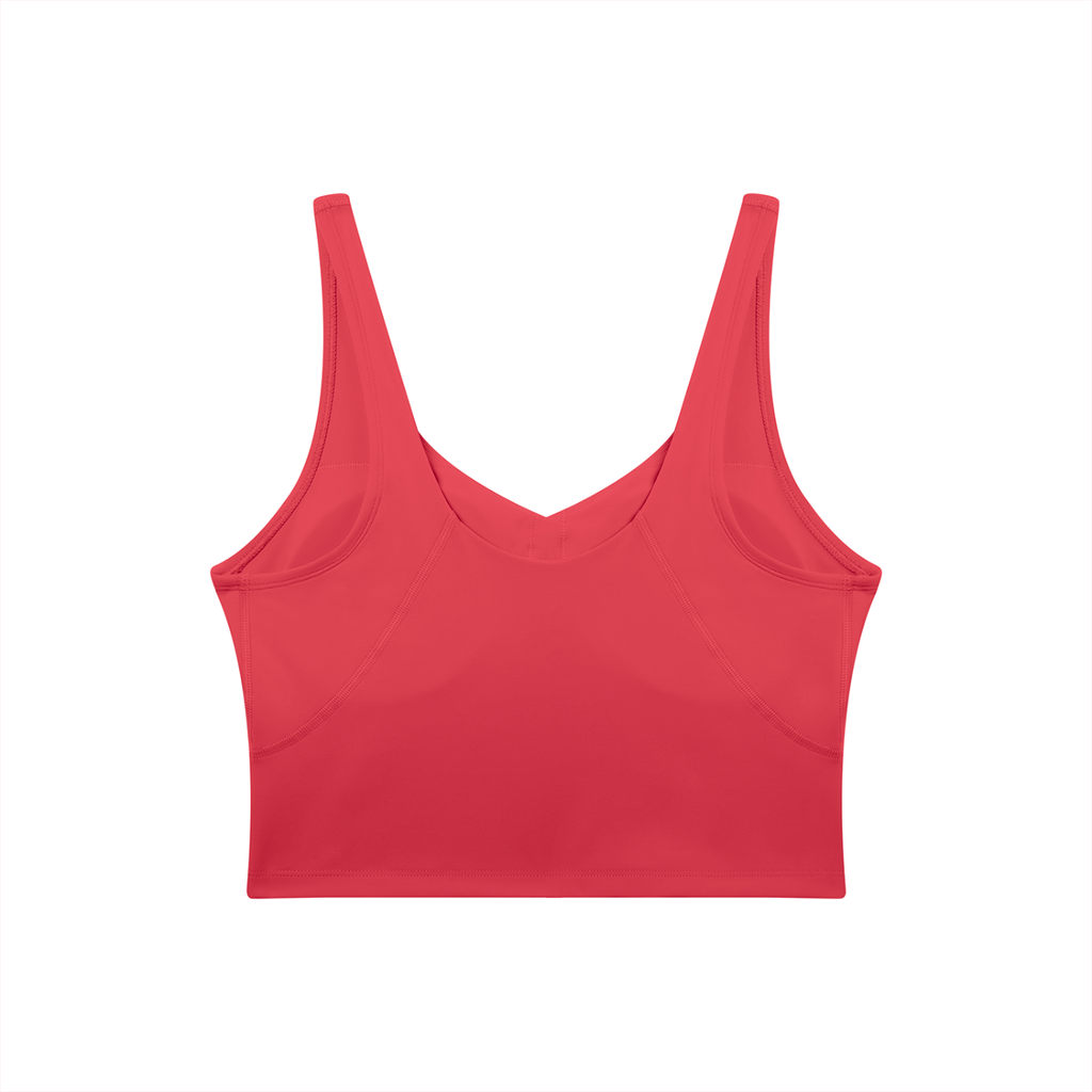 Futéon Women's V-Neck Yoga Sports Bra
