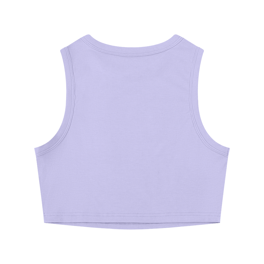 Futéon Women's Tight Crewneck Crop Tank Top