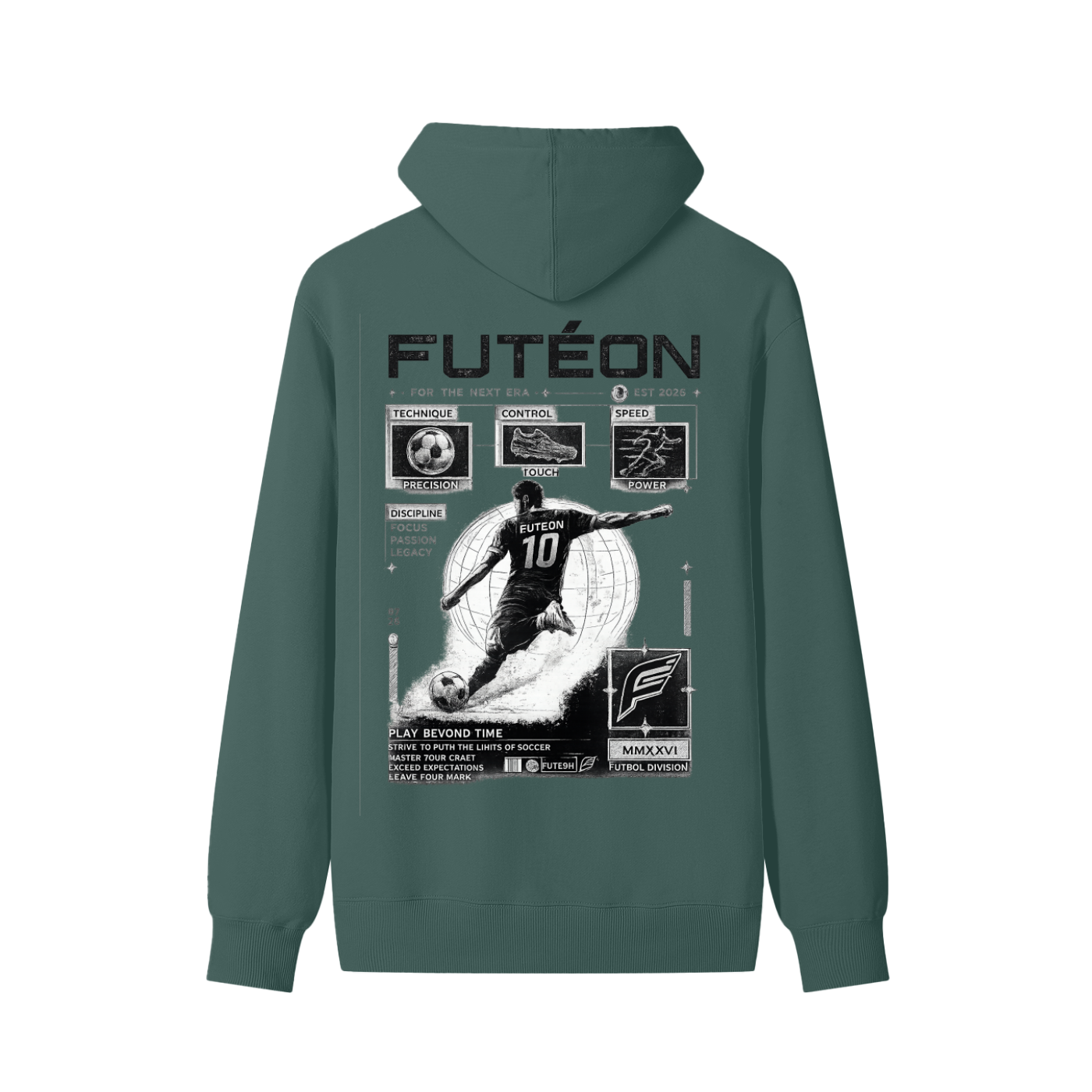Futéon Classic Unisex Cotton Hoodie