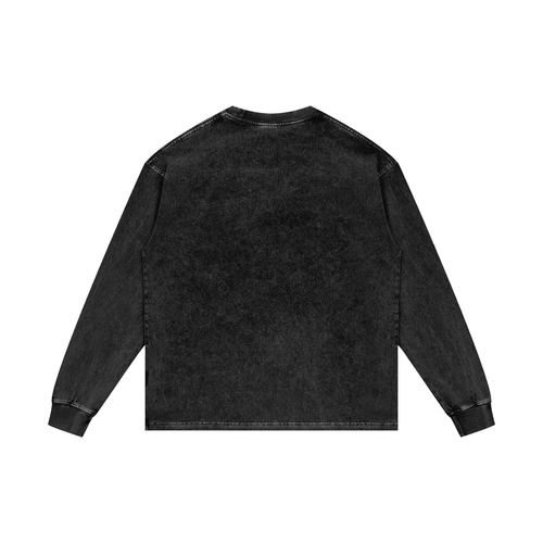 Futéon Acid Wash Oversize Long Sleeve