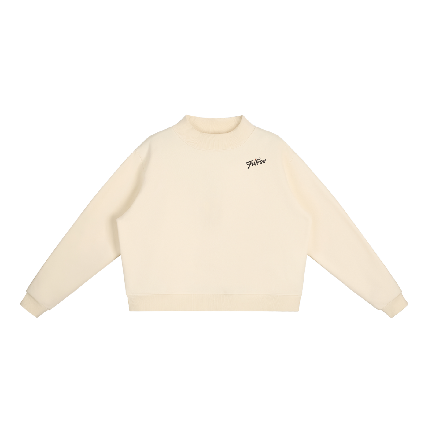 Futéon Fleece Mock-Neck Crew Long Sleeve