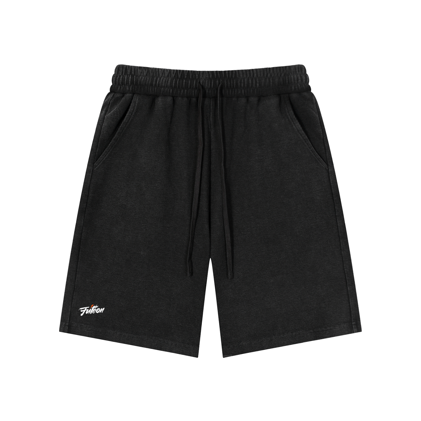 Futéon Mineral Wash Waffle Knit Shorts