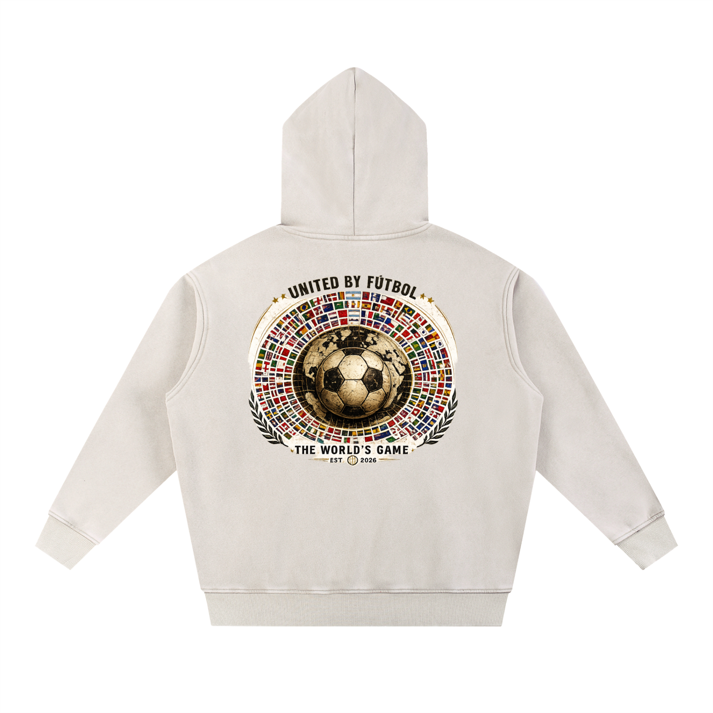 Futéon Snow Wash Fleece Oversize Hoodie