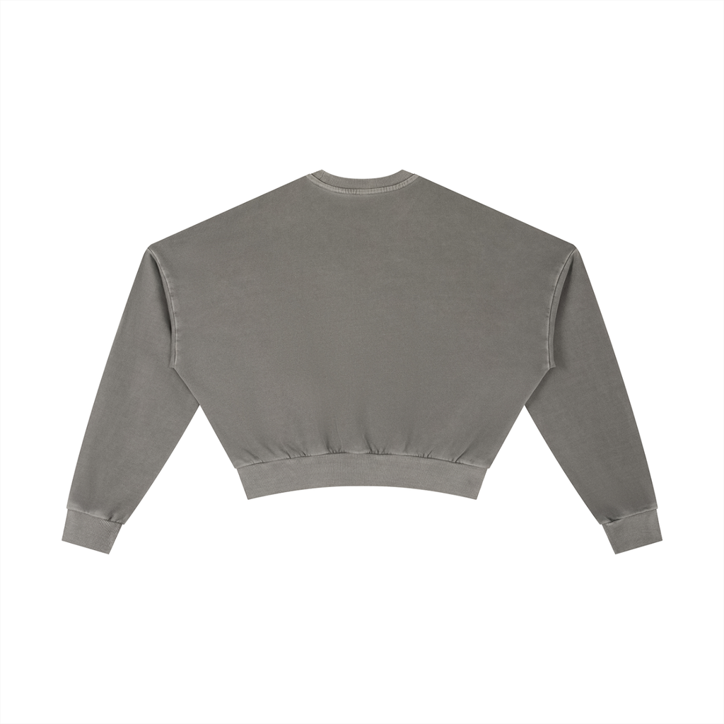 Futéon Vintage Washed Cropped Long Sleeve
