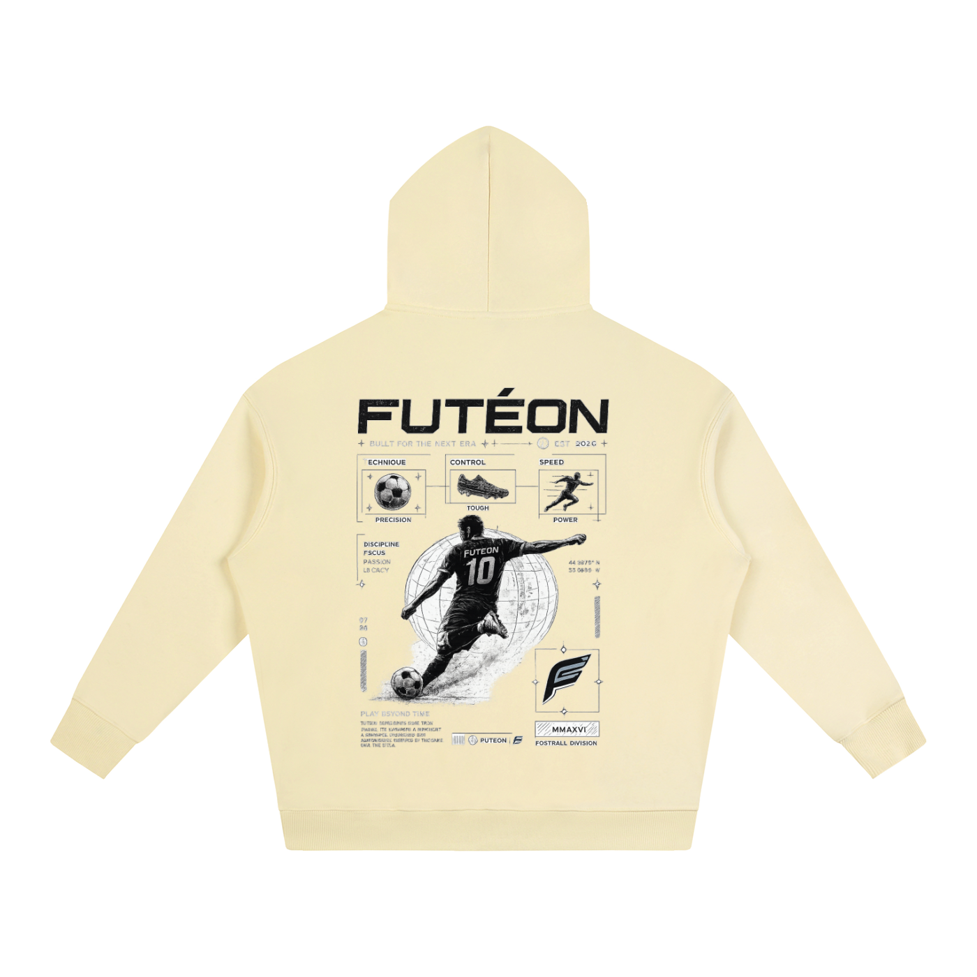 Futéon Oversize Fleeced Hoodie