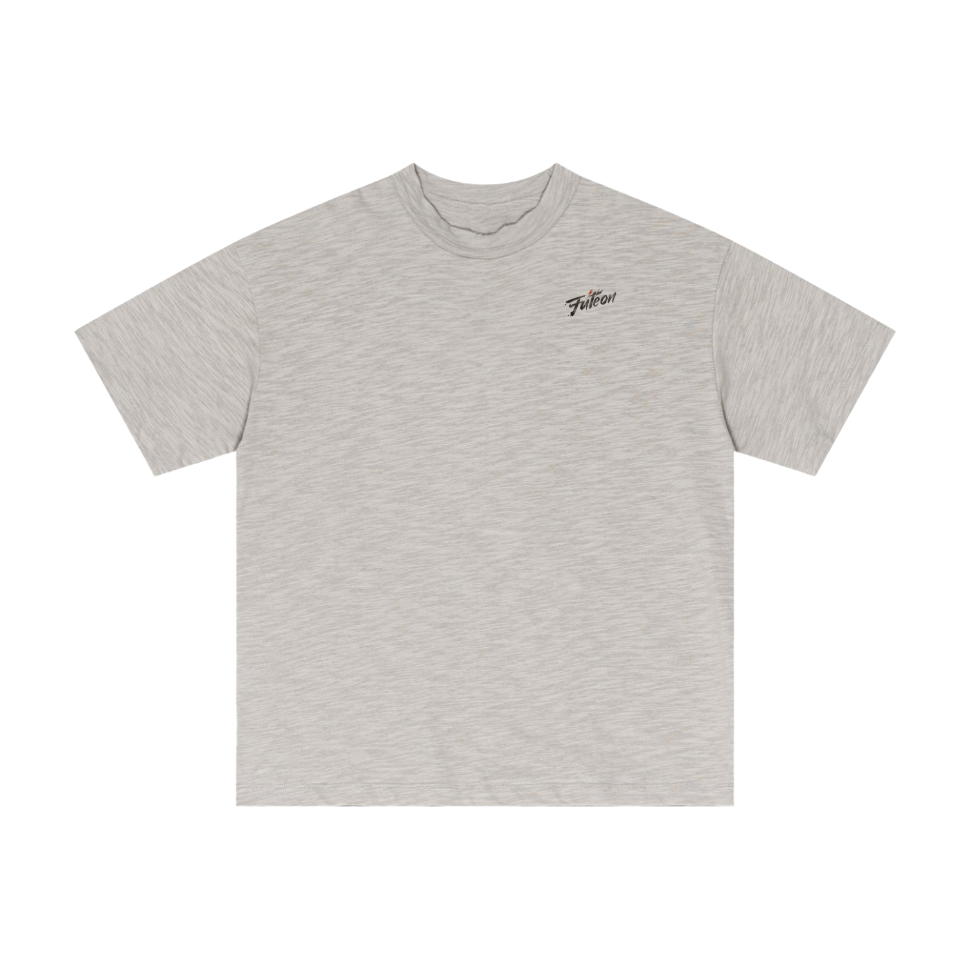 Futéon Lightweight Slub Cotton Plain T-Shirt