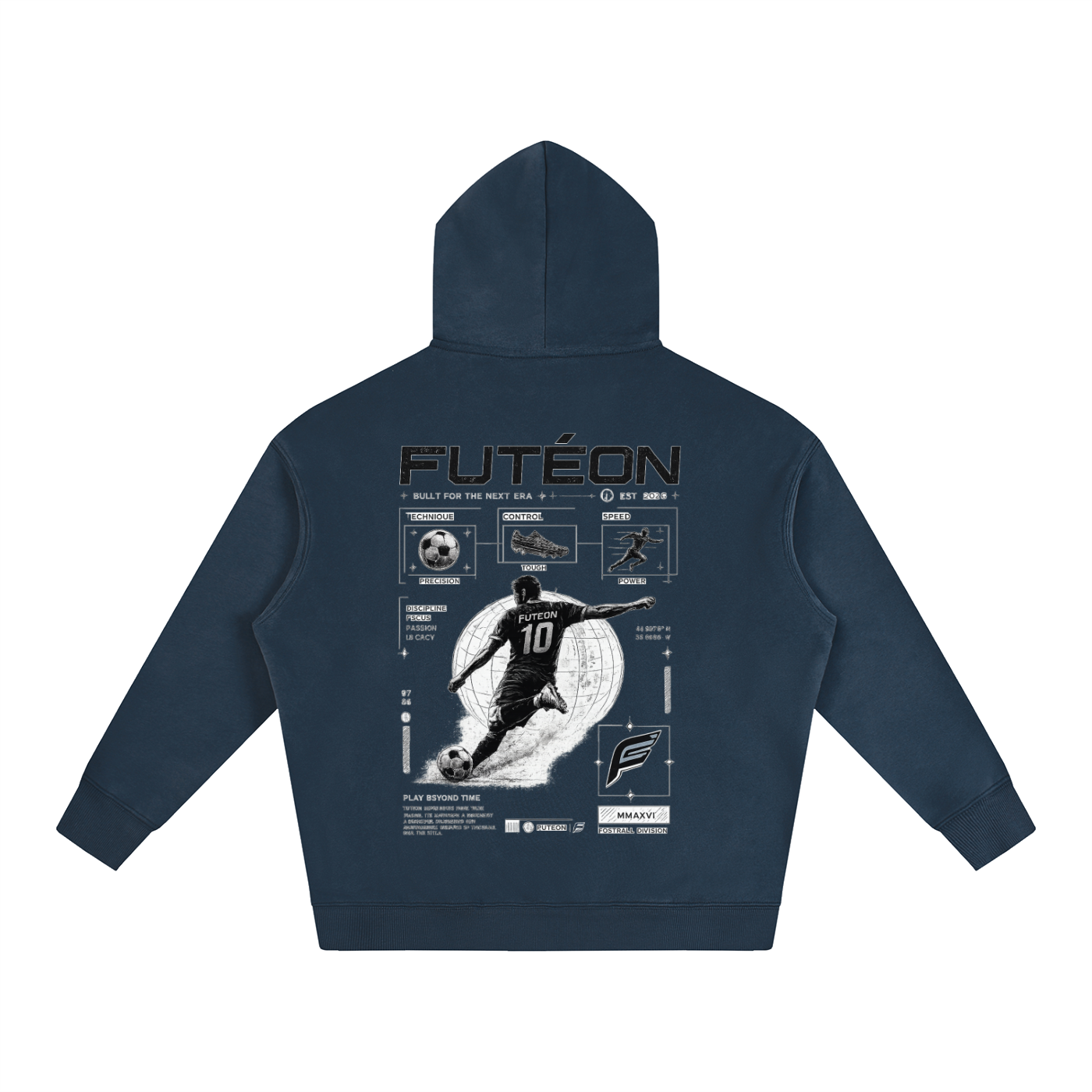 Futéon Oversize Fleeced Hoodie