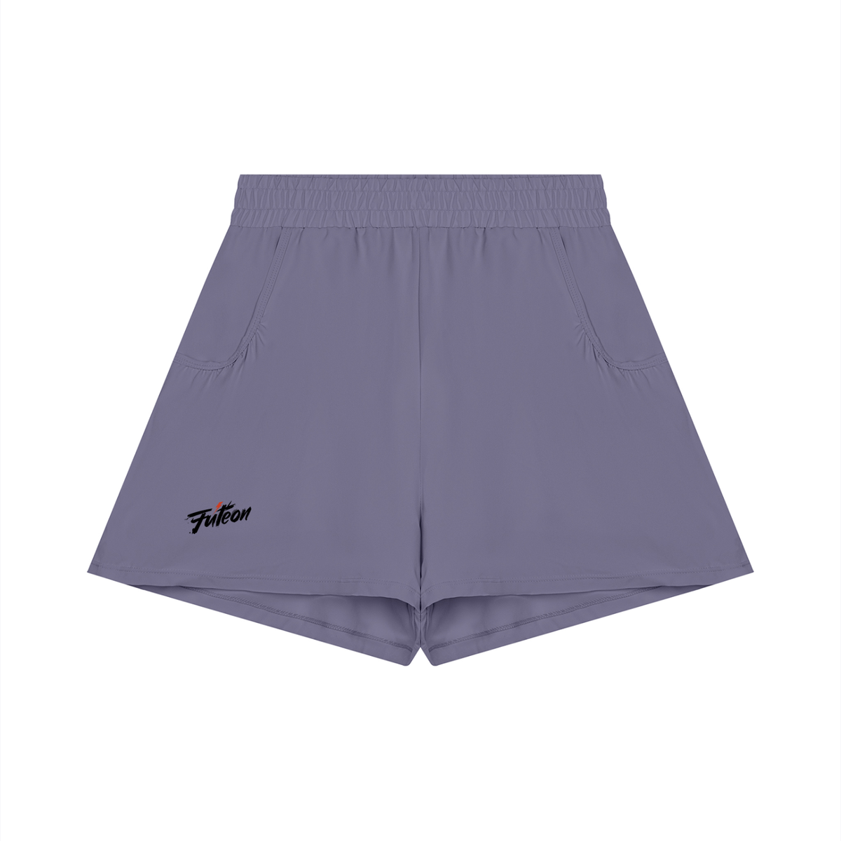 Futéon Women's Ruched Yoga Shorts