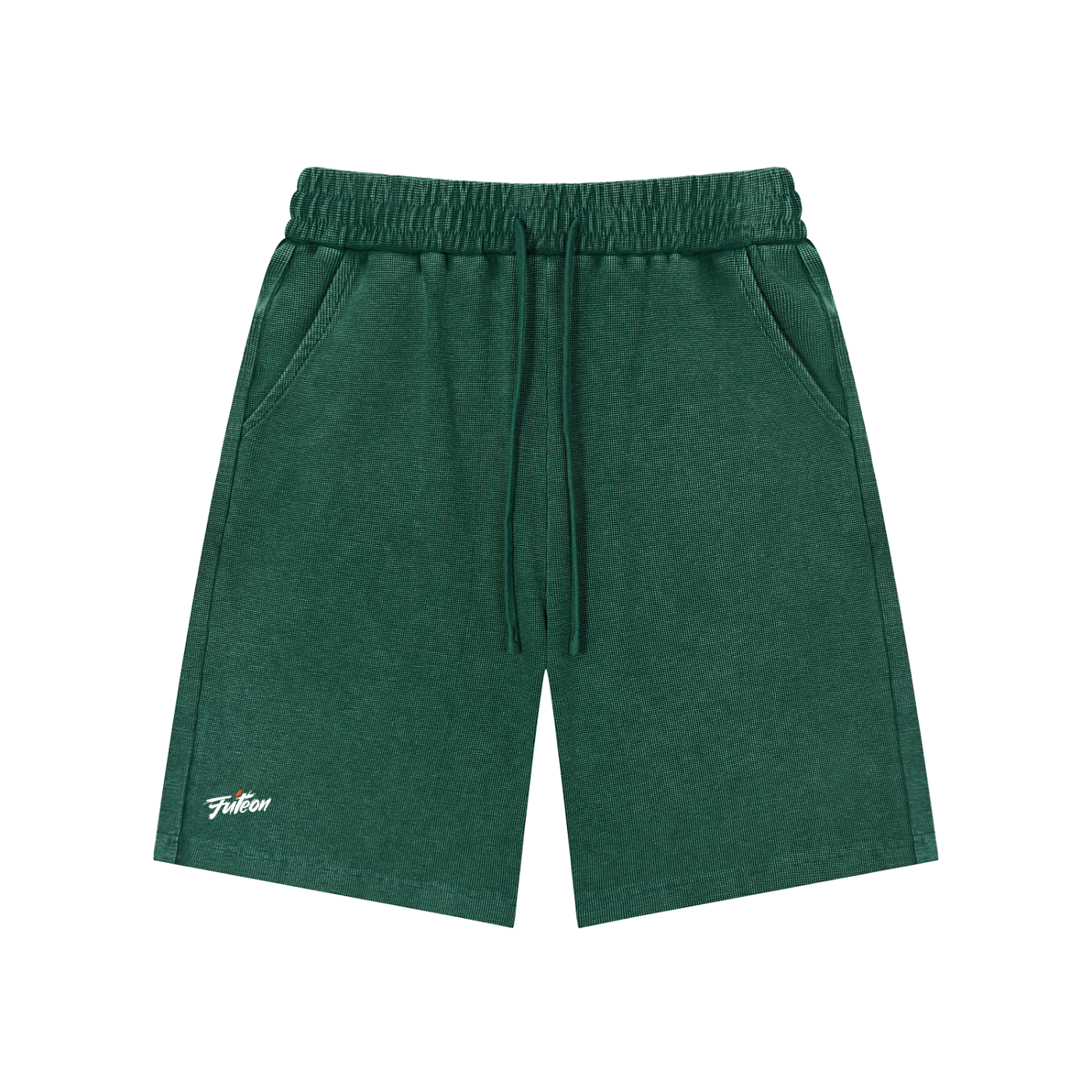 Futéon Mineral Wash Waffle Knit Shorts