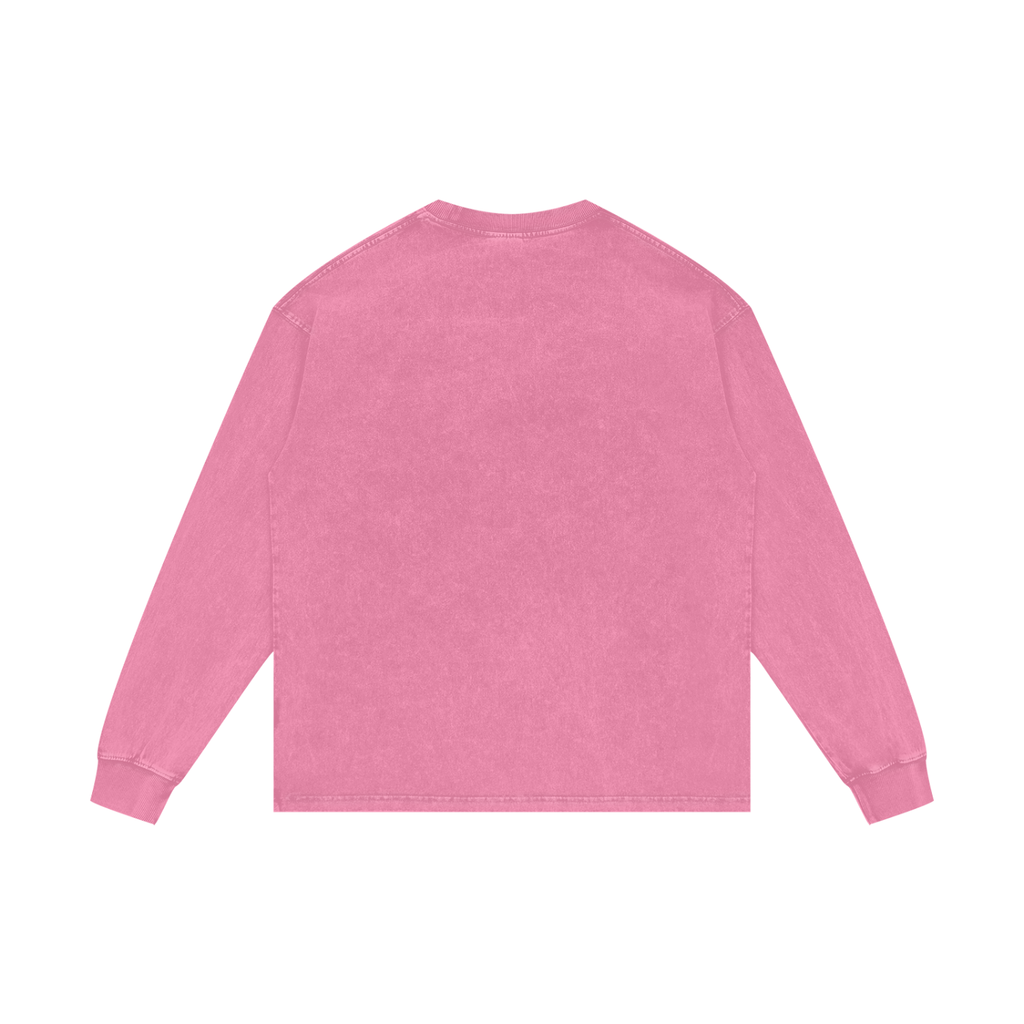 Futéon Acid Wash Oversize Long Sleeve