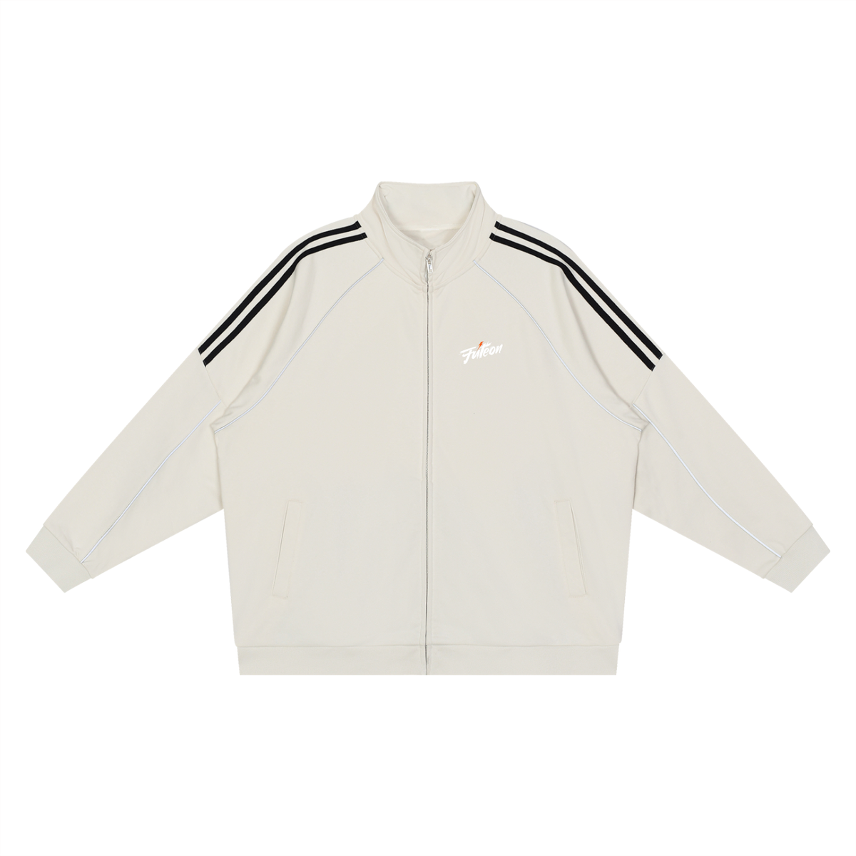 Futéon Reflection Striped Raglan Sleeve Jacket