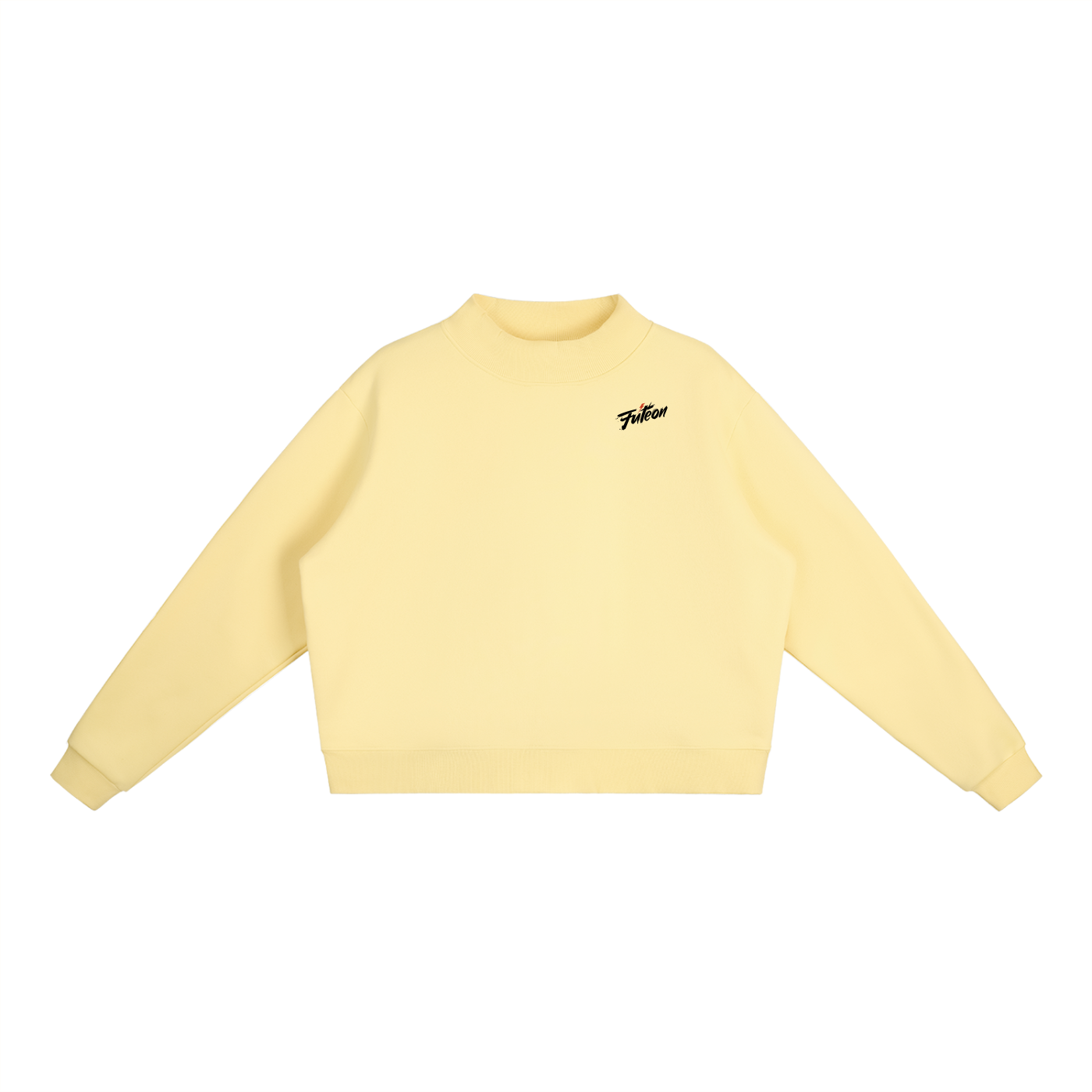 Futéon Fleece Mock-Neck Crew Long Sleeve