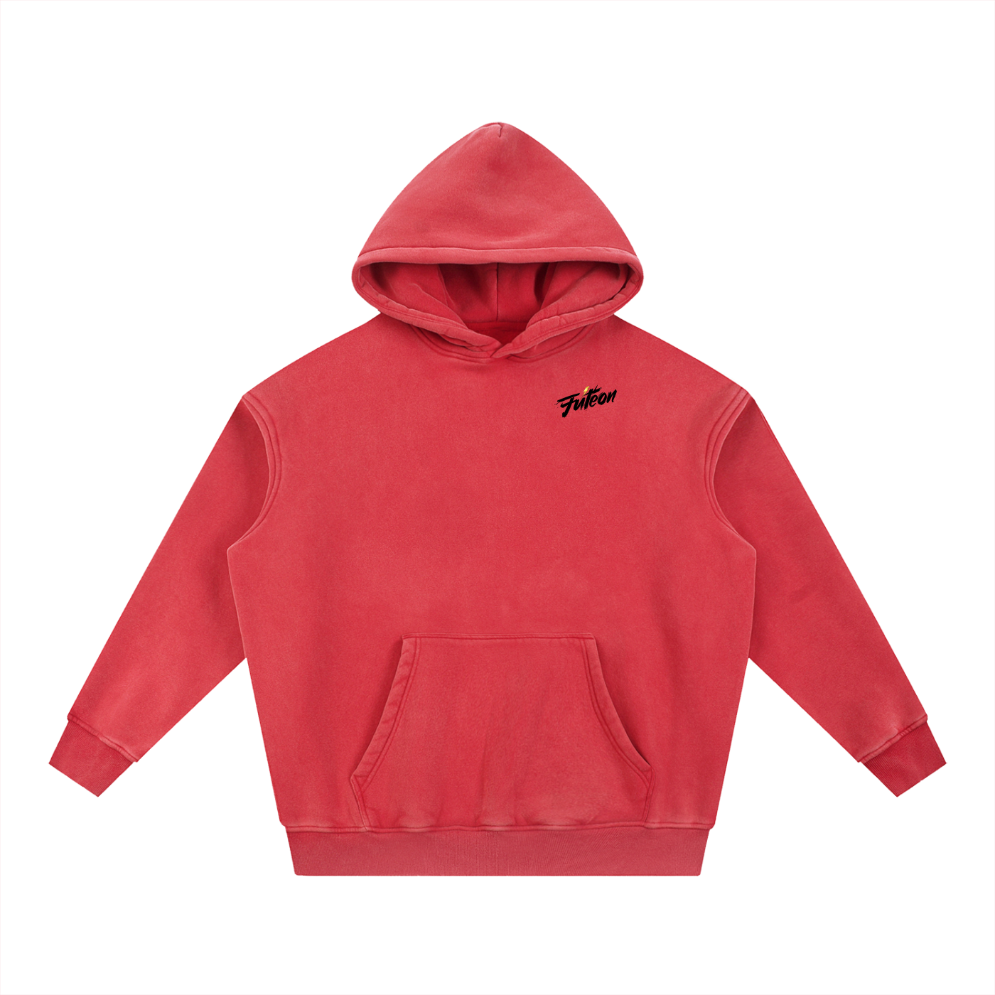 Futéon Snow Wash Fleece Oversize Hoodie