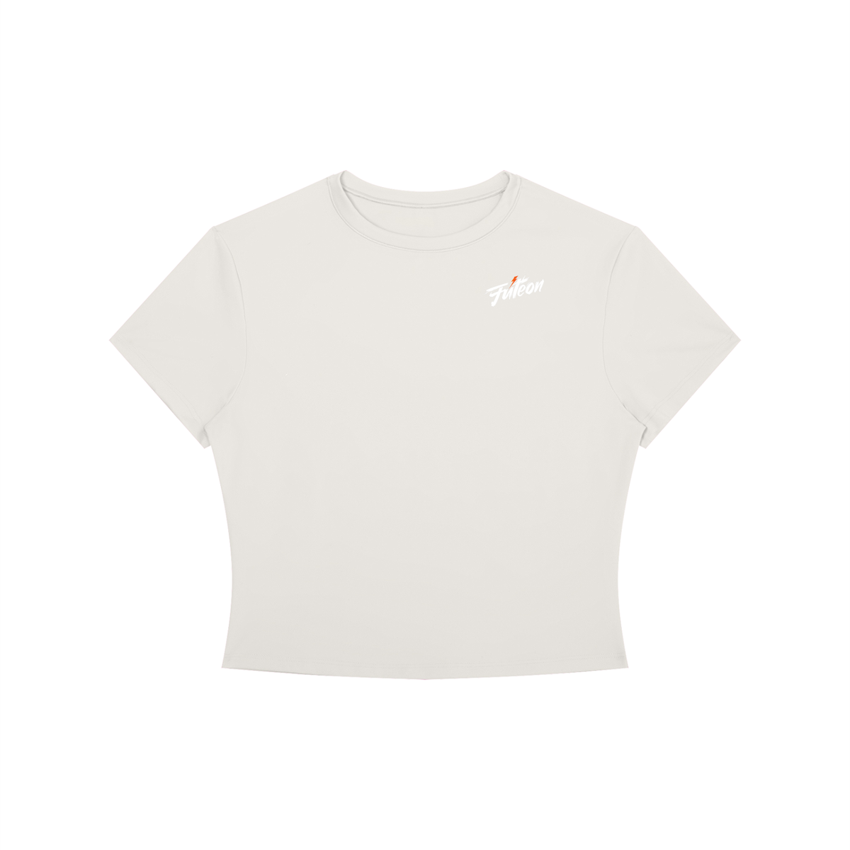Futéon Women's Crewneck Crop T-Shirt