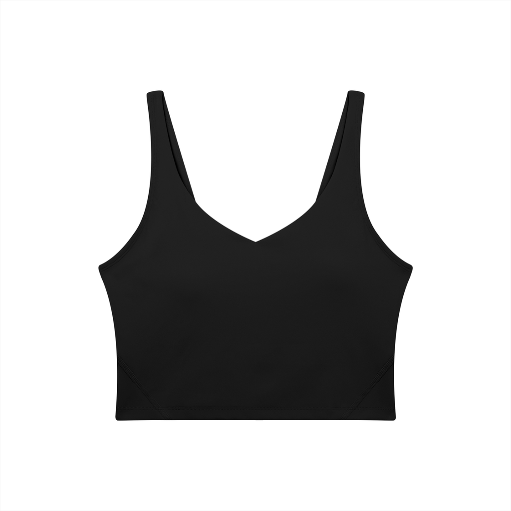 Futéon Women's V-Neck Yoga Sports Bra