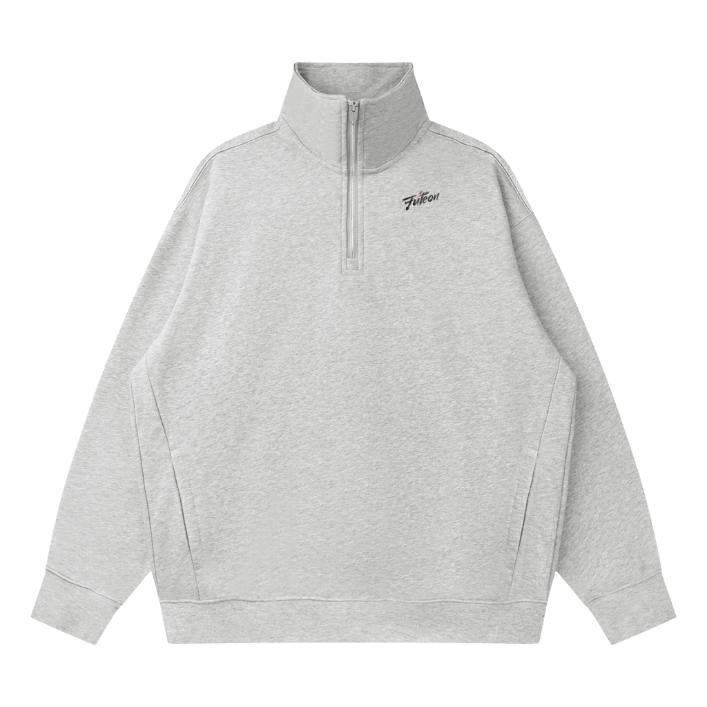 Futéon Quarter-Zip Drop Shoulder Long Sleeve