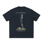 Futéon Heavyweight Vintage Washed Frayed T-Shirt
