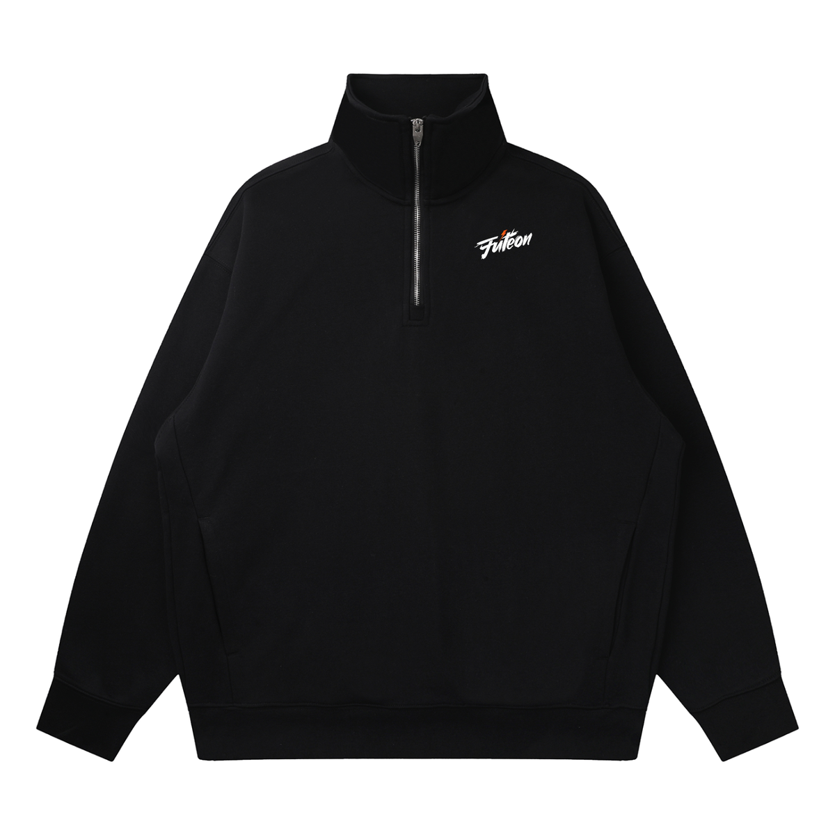 Futéon Quarter-Zip Drop Shoulder Long Sleeve
