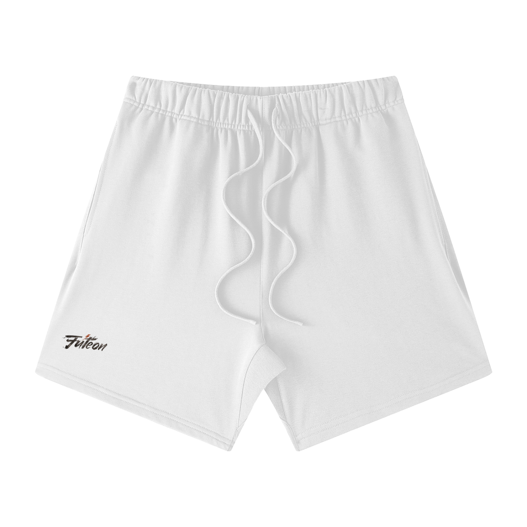 Futéon Unisex Earth Tone Loose Fit Cotton Shorts