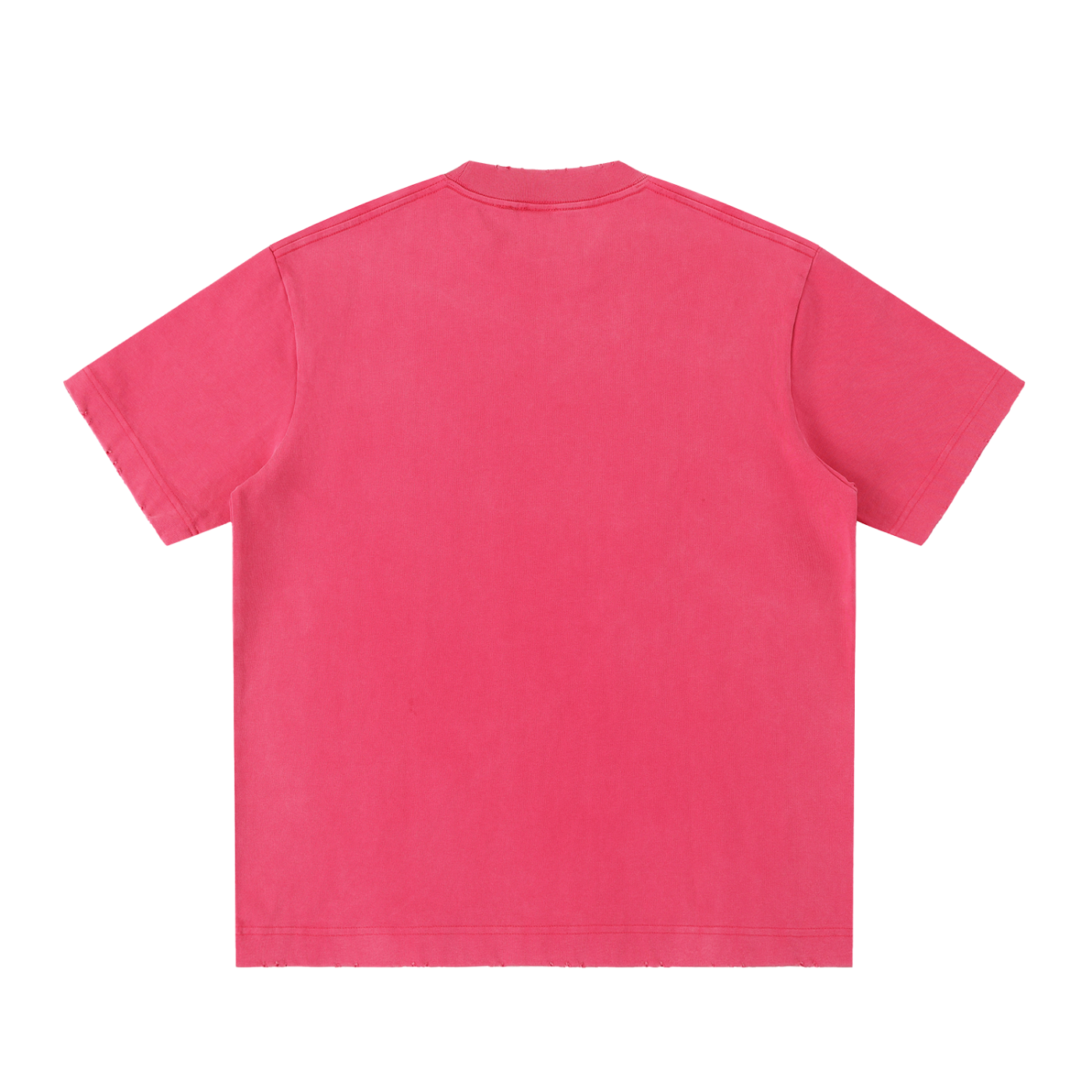 Futéon Heavyweight Vintage Washed Frayed T-Shirt
