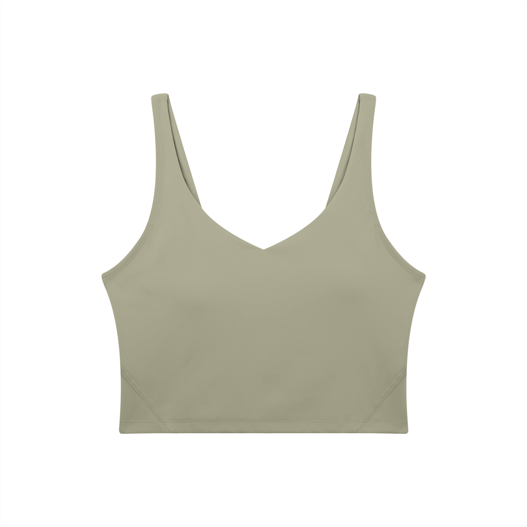 Futéon Women's V-Neck Yoga Sports Bra