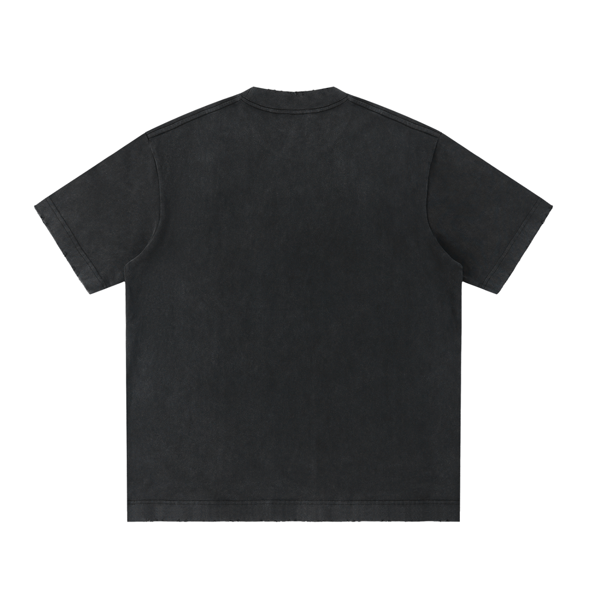 Futéon Heavyweight Vintage Washed Frayed T-Shirt