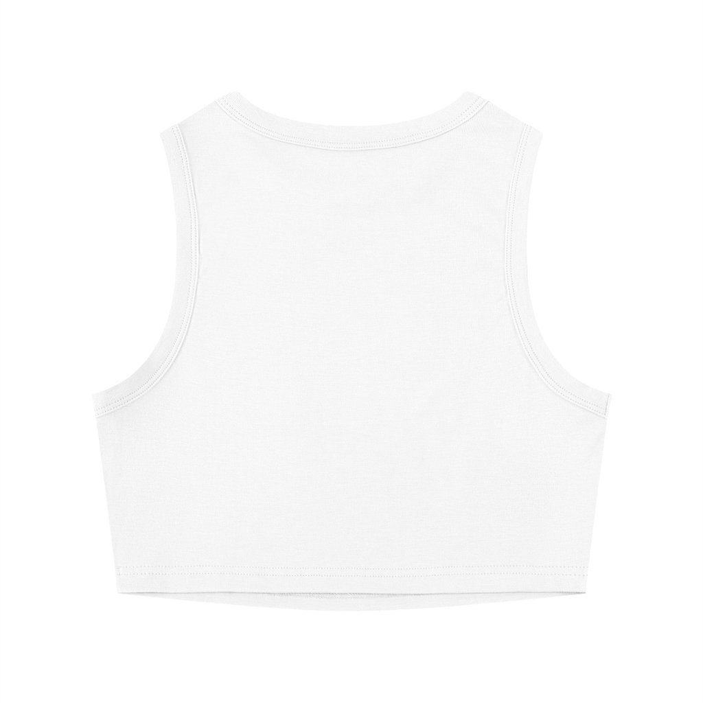 Futéon Women's Tight Crewneck Crop Tank Top