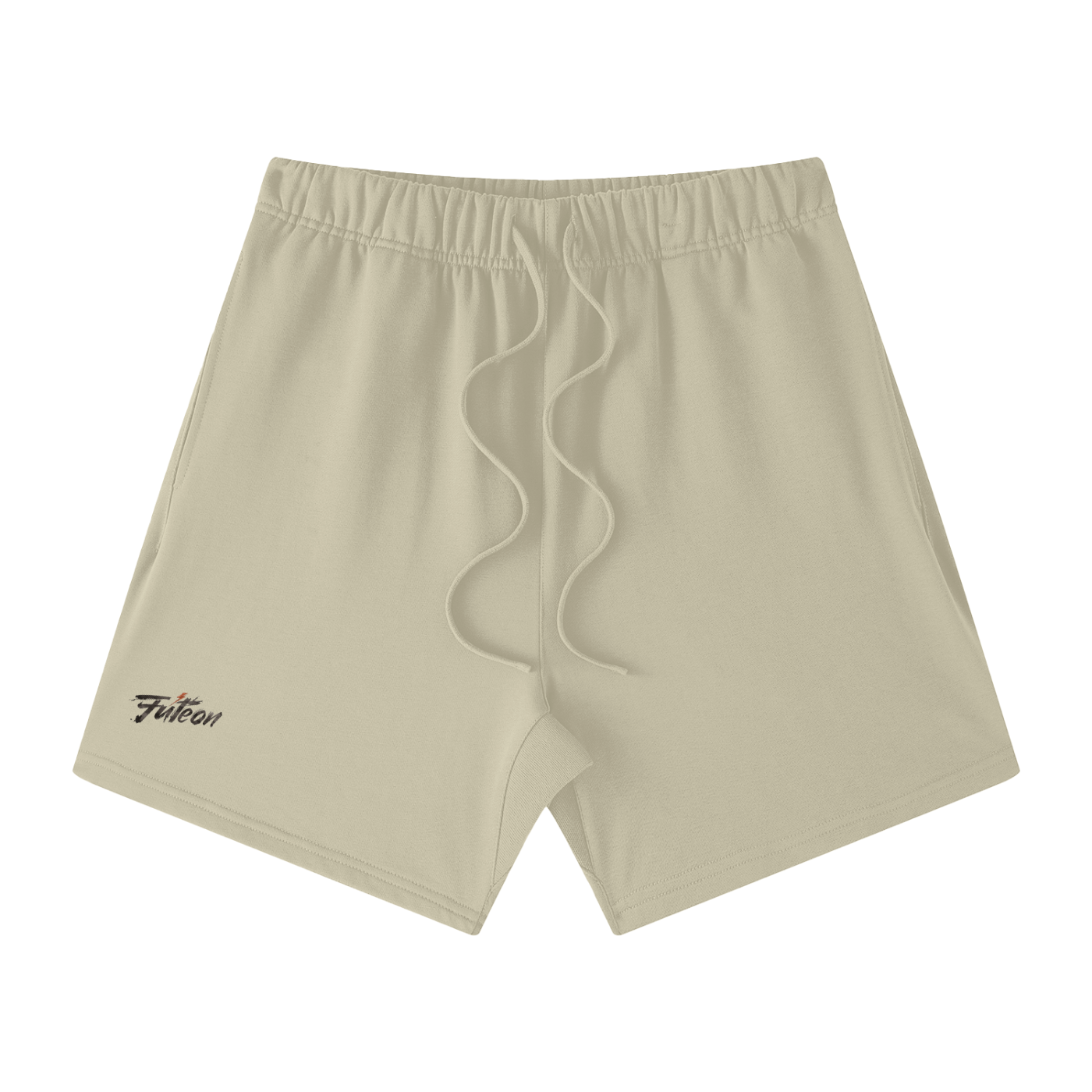 Futéon Unisex Earth Tone Loose Fit Cotton Shorts