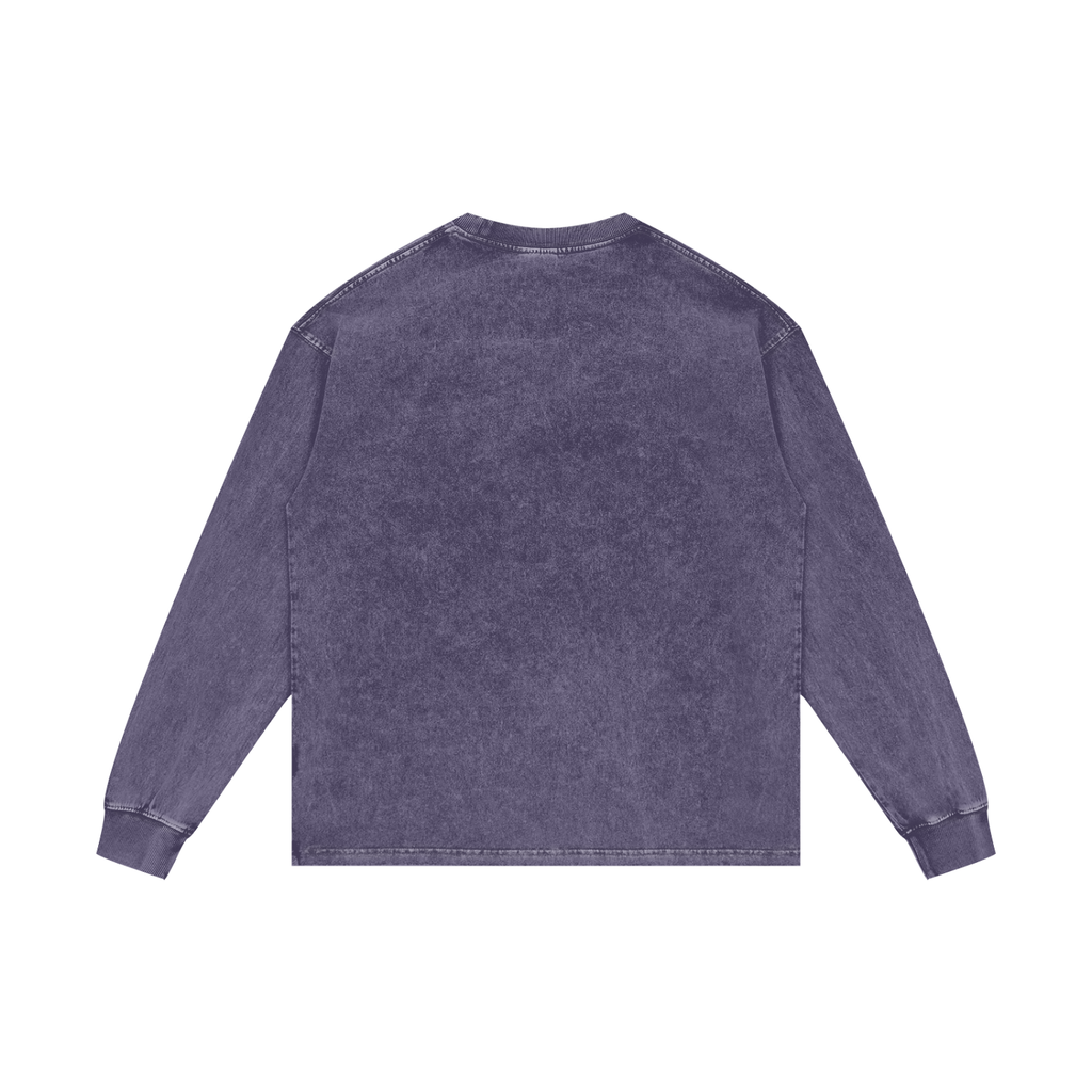 Futéon Acid Wash Oversize Long Sleeve