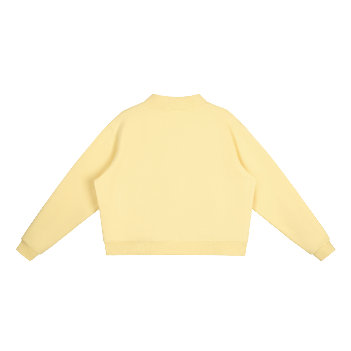 Futéon Essential Fleece Mock-Neck Crew Sweatshirt