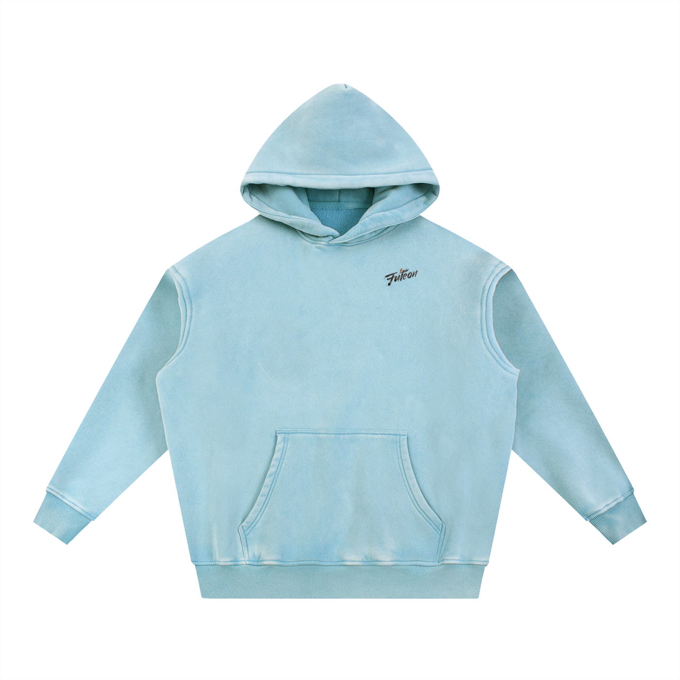 Futéon Snow Wash Fleece Oversize Hoodie