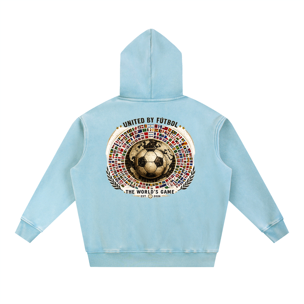 Futéon Snow Wash Fleece Oversize Hoodie